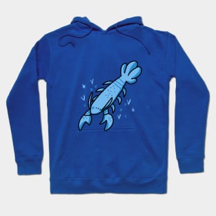 Blue Lobster Hoodie